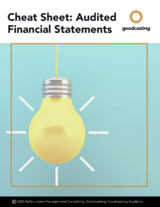 Cover - Audited Financial Statement Cheat Sheet