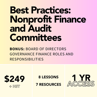 V2_Best Practices_ Nonprofit Finance and Audit Committees $249