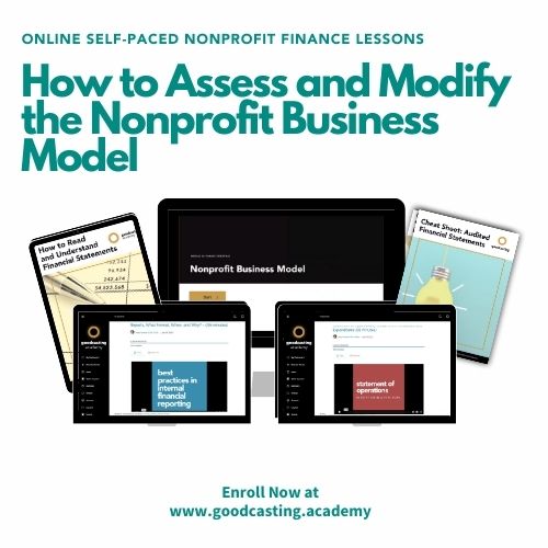 500x_How to Assess and Modify the Nonprofit Business Model_Course Mockup